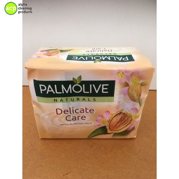 Palmolive zeep Sens.alm milk 4x90 gr   Hand en desinfectie zeep